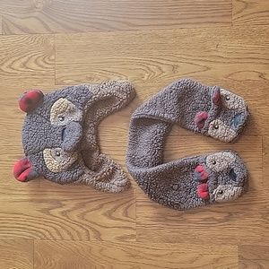 BABY GAP HAT AND SCARF SZ XS